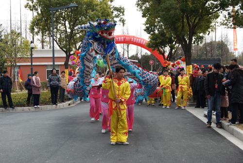 2011 年華亭鎮(zhèn)新春鬧元宵活動-舞龍(圖二)